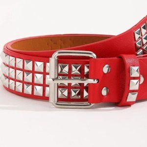 Red Stud Belt